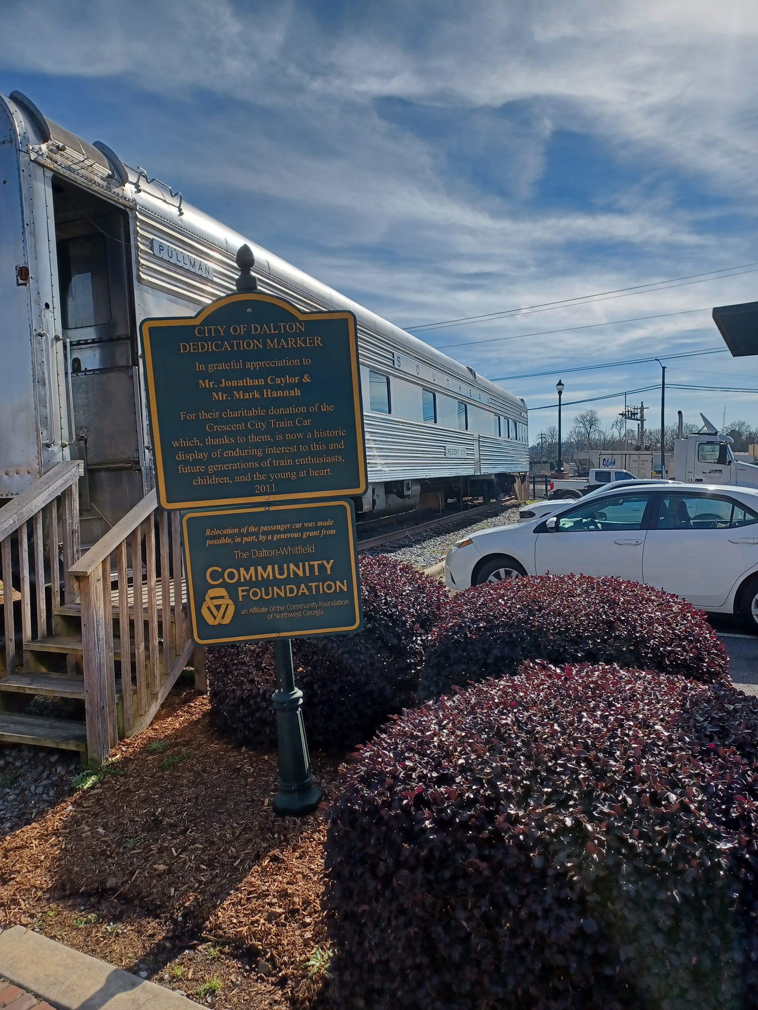 The oldest structure in Dalton. Originally, the depot was the Western and Atlantic Depot built in 1852. It definitely is the oldest commercial structure in Dalton. Over the last century, Dalton has been one of the major train interchanges in the state, transporting passengers, goods, and a variety of freight. Step back into history While standing on the platform, imagine the Great Locomotive Chase at the time of the Civil War as it passed through Dalton in 1962 by Andrews Raiders. The Little General began the trip in Marietta and stopped for breakfast in Kennesaw, known as Big Shanty. Known as the Great Locomotive Chase, the General would pass through Tunnel Hill and soon be recaptured. Eventually, the Raiders were arrested and executed as spies. The Dalton Depot is a very historic place to visit, find the information you need, buy a keepsake from the gift shop, and snap a picture while waiting for a train to pass. More information: Dalton CVB 305 S. Depot Street Dalton, Georgia 30720 Direct: 706.270.9960 Toll-Free: 800.331.3258 www.visitdaltonga.com/ — highlights and attractions from this guide