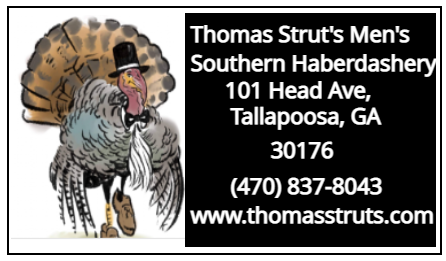 ...offers a really cool downtown with a variety of shops , boutiques, and restaurants. They have a nice museum. Allens Florist has a Christmas Open House every Thanksgiving Day. They often offer Carriage rides. It is in one of Tallapoosas lovely old homes. If you need assistance planning your trip. give us a call 770-723-6574 — more scenes and local spots from this guide