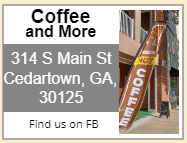Plan your day trip from the historic Cedartown at Coffee and More Enjoy your favorite cup. — more scenes and local spots from this guide