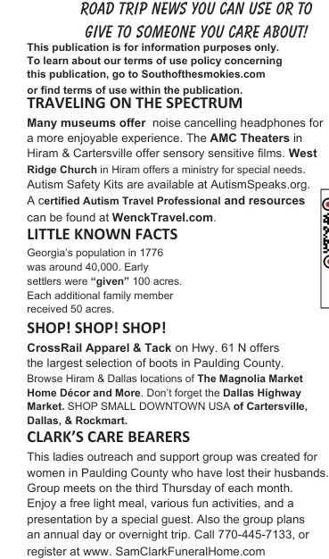 South of the Smokies travel guide — more scenes and local spots from this guide