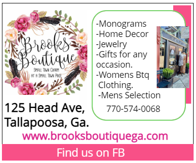 ...offers a really cool downtown with a variety of shops , boutiques, and restaurants. They have a nice museum. Allens Florist has a Christmas Open House every Thanksgiving Day. They often offer Carriage rides. It is in one of Tallapoosas lovely old homes. If you need assistance planning your trip. give us a call 770-723-6574 — more scenes and local spots from this guide
